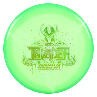 Innova Disc Golf Halo Star Invader Putter 3/2/0/1 Green White/Green Holo 172 grams