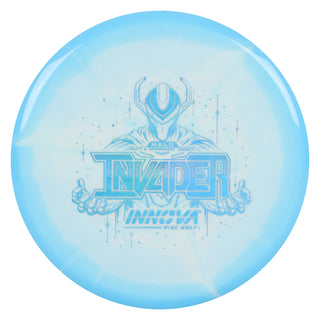 Innova Disc Golf Halo Star Invader Putter 3/2/0/1 Light Blue White/Blue Holo 172 grams