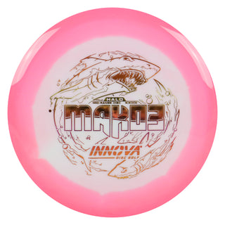 Innova Disc Golf Halo Star Mako3 Midrange Disc 5/5/0/0 Pink White/Purple Metallic 166 grams