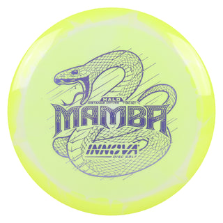 Innova Disc Golf Halo Star Mamba Distance Driver 11/6/-5/1 Yellow/Lavender 164 grams