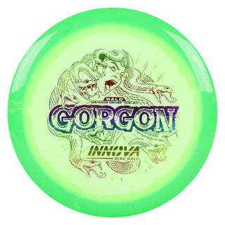 Innova Disc Golf Halo Star Gorgon Distance Driver 10/6/-2/1 Green White/Rainbow 170 grams