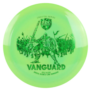 Discmania Disc Golf Kyle Klein Vanguard Fairway Driver 9/5/0/2 Green/Green Shatter 176 grams