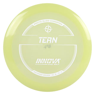 Innova Disc Golf Proto Glow Champion Tern Distance Driver 12/6/-3/2 Glow/White 167 grams