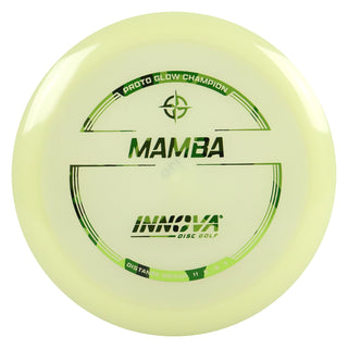 Innova Disc Golf Proto Glow Champion Mamba Distance Driver 11/6/-5/1 Glow/Camo 173 grams