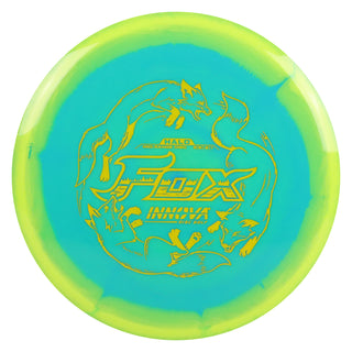 Innova Disc Golf Halo Star Fox Midrange 5/6/-2/1 Yellow Aqua/Yellow 177 grams
