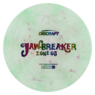 Discraft Disc Golf Jawbreaker Zone OS Putter 4/2/1/5 Lime/Rainbow 173-174g 