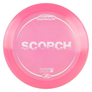 Discraft Disc Golf Z Lite Scorch Distance Driver 11/6/-2/2 Pink/White 160-163g