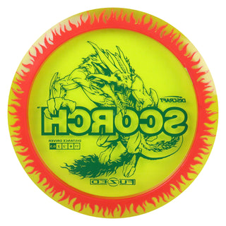 Discraft Disc Golf FuZed Line Scorch with Flame Pattern Distance Driver11/6/-2/2 - Choose Exact Disc