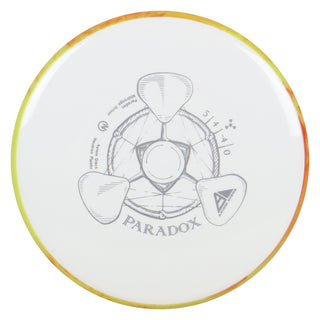 Axiom Disc Golf Neutron Paradox Midrange Driver 5/4/-4/0 White/Yellow Orange 175 grams