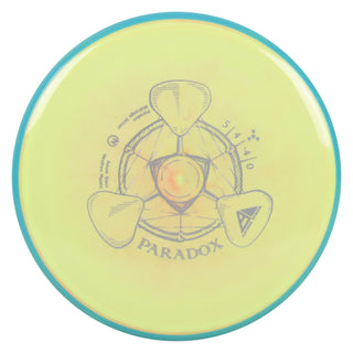 Axiom Disc Golf Neutron Paradox Midrange Driver 5/4/-4/0 Pastel Yellow/Teal 169 grams