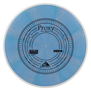 Axiom Disc Golf Cosmic Electron Proxy Soft Putter 3/3/-1/0.5 Blue/White 172 grams