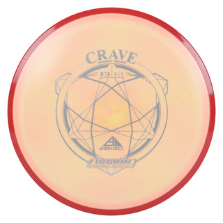 Axiom Disc Golf Fission Crave Fairway Driver 6.5/5/-1/1 Peach/Red 154 grams