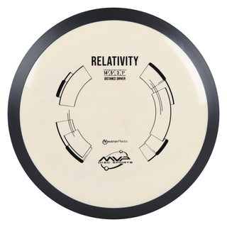 MVP Disc Golf Neutron Relativity Distance Driver 14.5/5.5/-3/1.5 Pastel Peach 175 grams