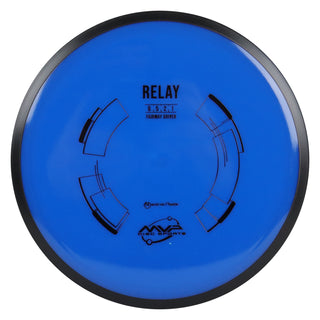 MVP Disc Golf Neutron Relay Fairway Driver 6/5/-2/1 Dark Blue 156 grams