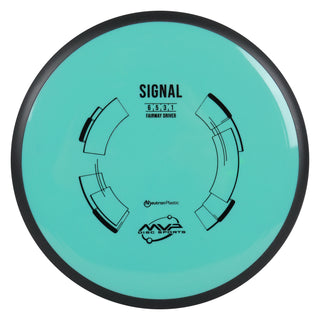 MVP Disc Golf Neutron Signal Fairway Driver 6/5/-3/1 Teal 169 grams