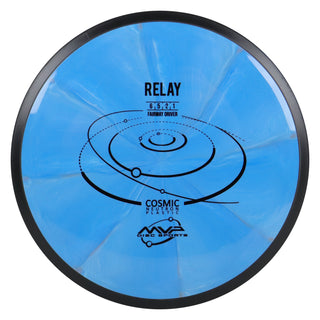 MVP Disc Golf Cosmic Neutron Relay Fairway Driver 6/5/-2/1 Blue 170 grams