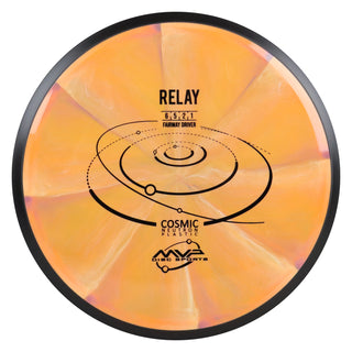 MVP Disc Golf Cosmic Neutron Relay Fairway Driver 6/5/-2/1 Mango 169 grams