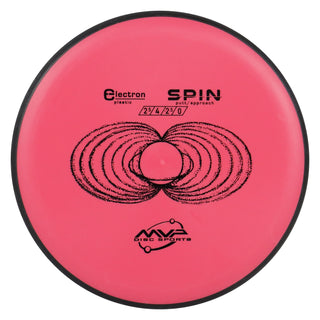 MVP Disc Golf Electron Spin Putter 2.5/4/-2/0 Light Red 170 grams