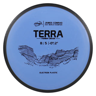 MVP Disc Golf Electron Terra Fairway Driver 8/5/0/3 Slate Blue 171 grams