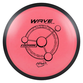 MVP Disc Golf Fission Wave Distance Driver 11/5/-2/2 Cherry Red 157 grams