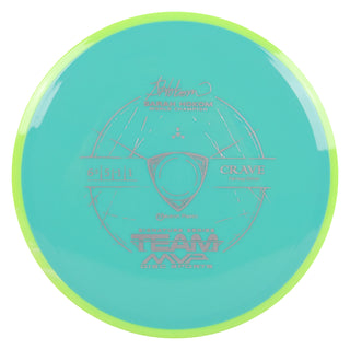 Axiom Disc Golf Sarah Hokom Neutron Crave Fairway Driver 6.5/5/-1/1 Teal/Lime 162 grams