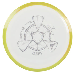 Axiom Disc Golf Neutron Defy Distance Driver 11/5/-1/3 White/Gold 174 grams