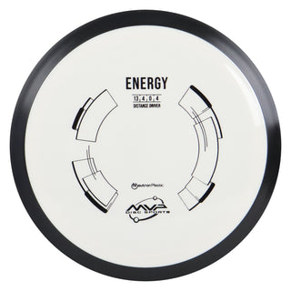 MVP Disc Golf Neutron Energy Distance Driver 13/4/0/4 White 175 grams