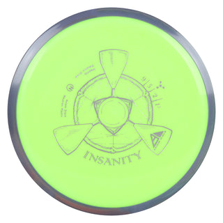 Axiom Disc Golf Neutron Insanity Distance Driver 9/5/-2/1.5 DayGlo/Mauve 159 grams
