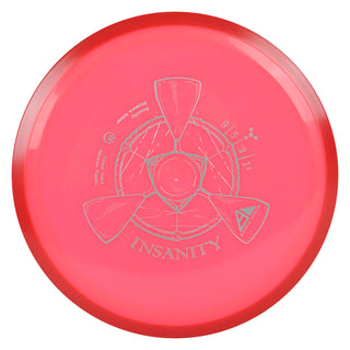 Axiom Disc Golf Neutron Insanity Distance Driver 9/5/-2/1.5 Hot Pink/Red 166 grams