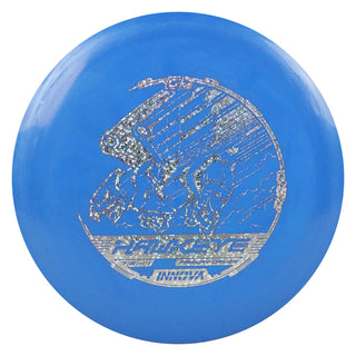 Innova Disc Golf GStar Hawkeye Fairway Driver 7/5/-1/1 Slate Blue/Silver Stars 173 grams
