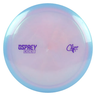 Climo Disc Golf LE Special Blend Osprey Distance Driver 10/6/-3/1 Cotton Candy/Purple 170 grams