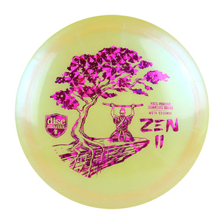Discmania Disc Golf Nate Perkins Meta Essence Zen 2 Fairway Driver 8/9/-2/1 Yellow/Pink Shatter 172 grams