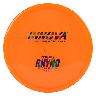 Innova Disc Golf Champion Rhyno Putting Disc 2/1/0/3 Orange/Jellybean 171 grams