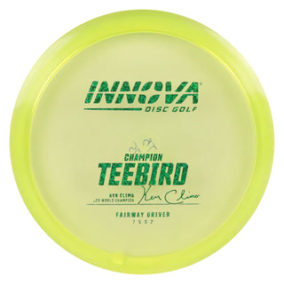 Innova Disc Golf Champion Teebird Fairway Driver 7/5/0/2 Pastel Green/Matrix 175 grams