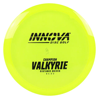 Innova Disc Golf Champion Valkyrie Distance Driver 9/4/-2/2 Yellow/Black 172 grams