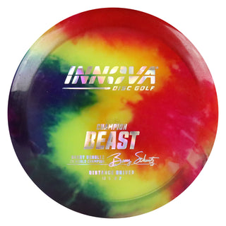Innova Disc Golf Champion I-Dye Beast Distance Driver 10/5/-2/2 Rainbow/Prisms 168 grams