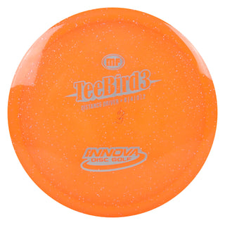 Innova Disc Golf Champion Metal Flake Teebird3 Fairway Driver 8/4/0/2 Orange/Grey 172 grams