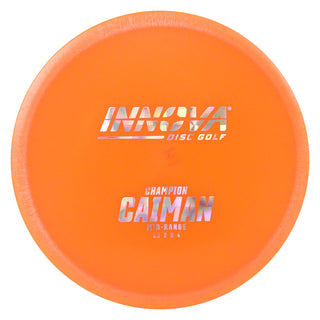 Innova Disc Golf Champion Caiman Midrange Disc 5.5/2/0/4 Orange/Holo Prisms 171 grams