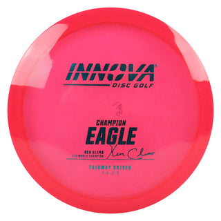 Innova Disc Golf Champion Eagle Fairway Driver 7/4/-1/3 Red/Turquoise 168 grams