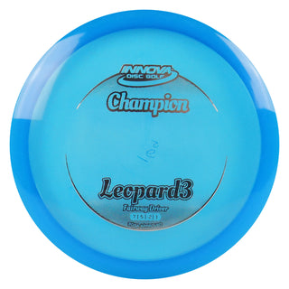 Innova Disc Golf Champion Leopard3 Fairway Driver 7/5/-2/1 Blue/Silver 169 grams