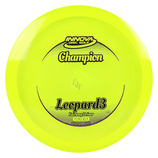 Innova Disc Golf Champion Leopard3 Fairway Driver 7/5/-2/1 Yellow/Purple 167 grams