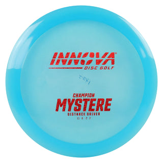 Innova Disc Golf Champion Mystere Distance Driver 11/6/-2/2 Blue/Red Shimmer 173 grams
