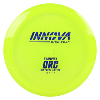 Innova Disc Golf Champion Orc Distance Driver 10/4/-1/3 DayGlo/Navy Shatter 173 grams