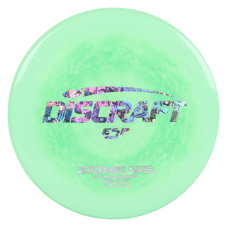 Discraft Disc Golf ESP Zone SS Putt and Approach 4/4/-1/2 Lime/Money Holo 170-172g
