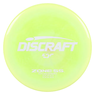 Discraft Disc Golf ESP Zone SS Putt and Approach 4/4/-1/2 Lime Yellow/White 170-172g