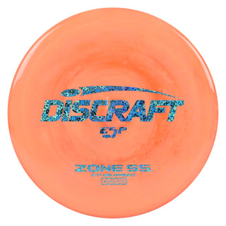 Discraft Disc Golf ESP Zone SS Putt and Approach 4/4/-1/2 Orange/Blue Hearts 173-174g