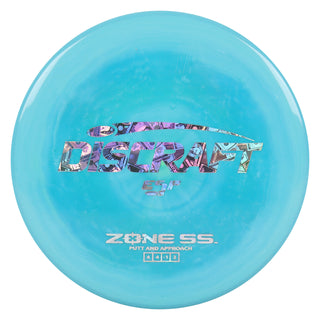 Discraft Disc Golf ESP Zone SS Putt and Approach 4/4/-1/2 Blue Turquoise/Money Holo 170-172g