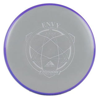 Axiom Disc Golf Fission Envy Putter 3/3/0/2 Grey/Purple 154 grams