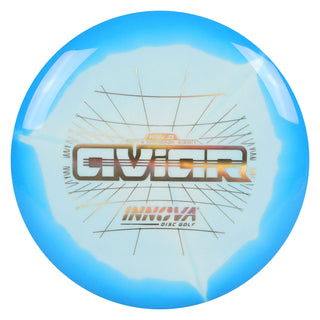 Innova Disc Golf Halo Star Aviar Putt and Approach 2/3/0/1 Blue White/Gold Holo 169 grams