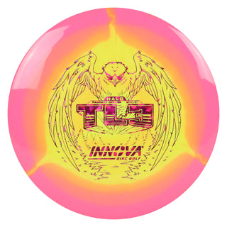 Innova Disc Golf Halo Star TL3 Fairway Driver 8/4/-1/1 Pink Yellow/Magenta Shatter 171 grams